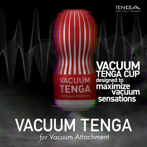 Мастурбатор VACUUM TENGA CUP
