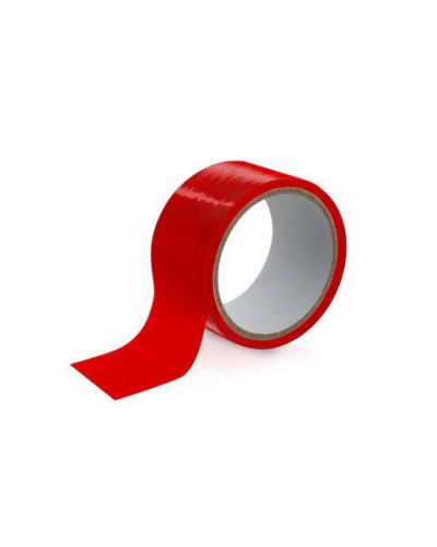 Скотч для бондажа Fetish Tentation Red (15 м), не липне до шкіри і волосків, тільки сам до себе - Фото №1