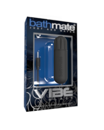 Вибропуля Bathmate Vibe Bullet Black, глубокая мощная вибрация - Фото №2