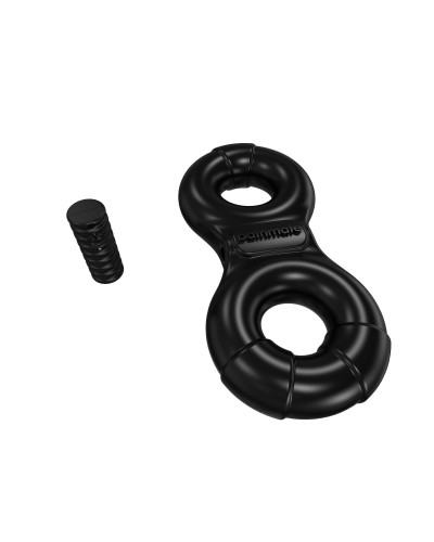 Ерекційне віброкільце Bathmate Vibe Ring Eight, подвійне, для члена і мошонки - Фото №4