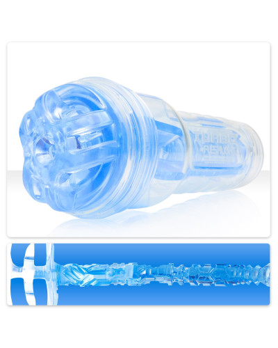 Мастурбатор Fleshlight Turbo Ignition Blue Ice (имитатор минета) - Фото №1