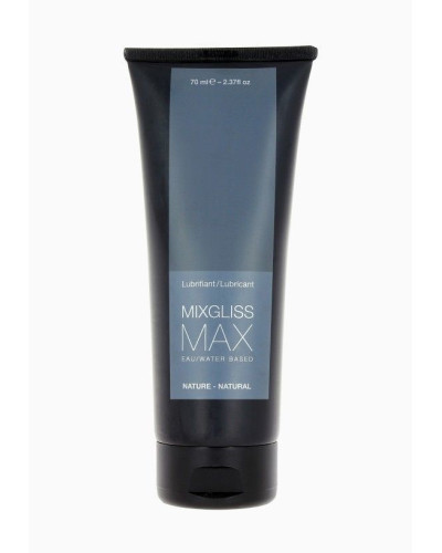 Анальний гель-змазка MixGliss MAX NATURE (70 мл) на водній основі з екстрактом алое - Фото №1