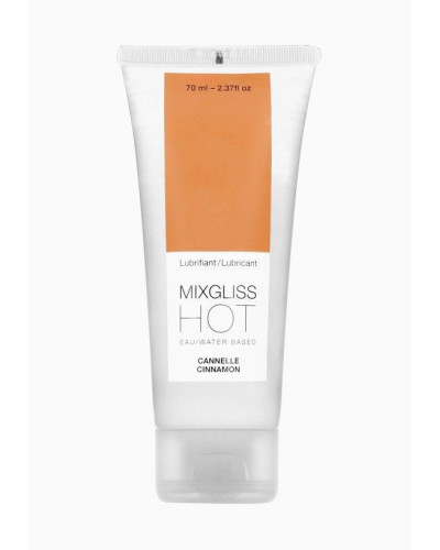 Лубрикант на водній основі MixGliss HOT CANNELLE (70 мл) - Фото №1