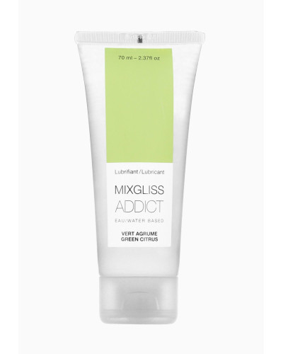 Лубрикант на водній основі MixGliss Addict Green Citrus (70 мл) лайм - Фото №1