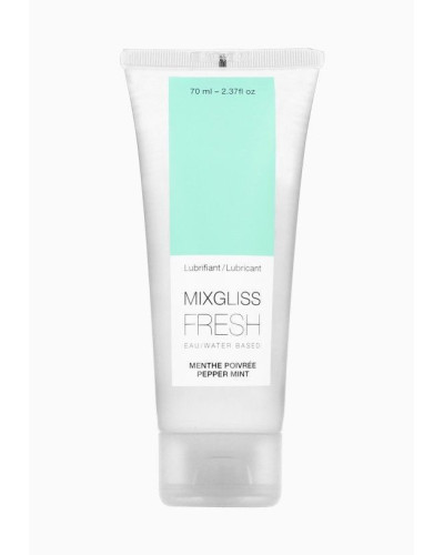 Лубрикант на водній основі MixGliss FRESH Pepper mint (70 мл) перцева м’ята - Фото №1