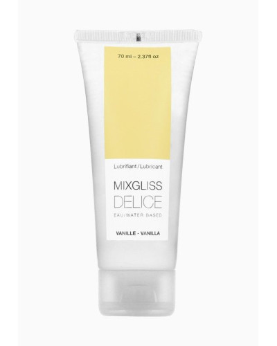 Лубрикант на водній основі MixGliss DELICE VANILLA (70 мл) - Фото №1