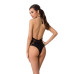 Боді з дуже глибоким декольте Passion DARYL BODY S/M, black - Фото №2