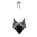 Боді з дуже глибоким декольте Passion DARYL BODY S/M, black - Фото №6