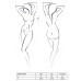 Комплект белья Passion GIANA BIKINI S/M, white, полупрозрачные лиф и трусики с бантиками - Фото №3