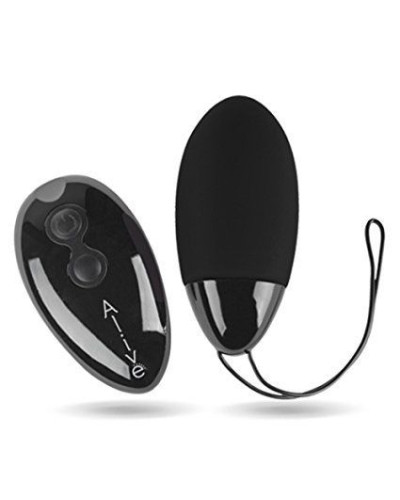 Потужне віброяйце Alive Magic Egg MAX Black з пультом ДК, потужне - Фото №1