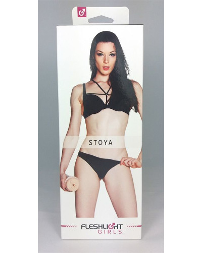 Мастурбатор Fleshlight Girls: Stoya - Destroya, зі зліпка вагіни, дуже ніжний - Фото №3