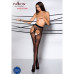 Еротичні колготки Passion TIOPEN 002 3/4 (20 den), black, імітація панчох і пояса - Фото №3