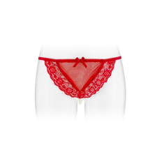 Трусики-стрінги з перлинною ниткою Fashion Secret KATIA Red