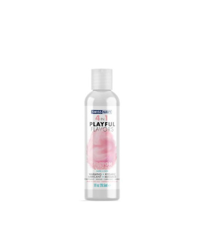 Лубрикант на водній основі Swiss Navy 4 In 1 Cotton Candy 29,5 мл - Фото №1
