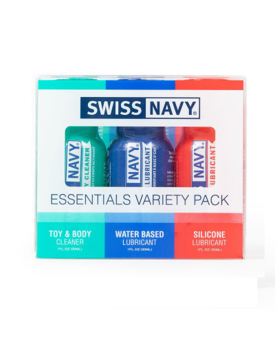 Набір Swiss Navy Essentials Variety Pack 3 х 30 мл - Фото №1