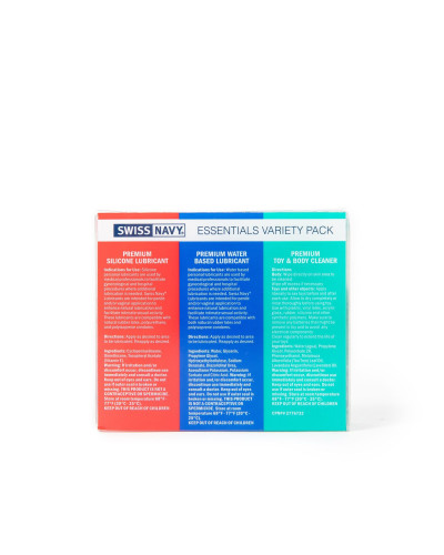 Набір Swiss Navy Essentials Variety Pack 3 х 30 мл - Фото №4