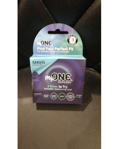 Презервативи MyONE Snug 3 Sampler шт, картонна коробка (м'ята упаковка!!!) - Фото №2