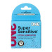 Презервативи ONE Super Sensitive 3 шт, картонна коробка (м'ята упаковка!!!) - Фото №1