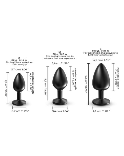 Анальна пробка Dorcel ONIX PLUG S - Фото №4