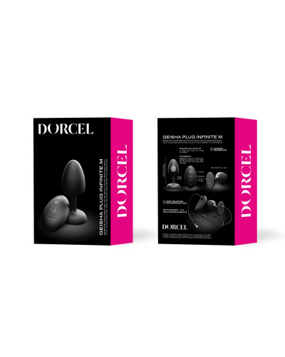 Анальная вибропробка Dorcel GEISHA PLUG INFINITE M - Фото №6
