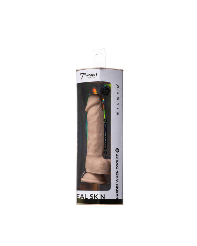 Фалоімітатор SilexD Johnny Real Skin Flesh (7in MODEL 1) - Фото №7