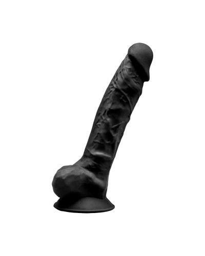 Фалоімітатор SilexD Tomas Black (MODEL 1 size 9in) (м'ята упаковка!!!) - Фото №1