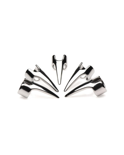 Набір кілець з кігтями Master Series Five-Piece Sensation Claw Rings - Silver (м'ята упаковка!!!) - Фото №3