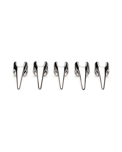 Набір кілець з кігтями Master Series Five-Piece Sensation Claw Rings - Silver (м'ята упаковка!!!) - Фото №4