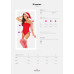 Боді Obsessive Kissmas teddy red L/XL (м'ята упаковка!!!) - Фото №6