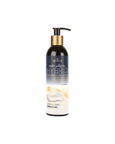 Смазка водно-силиконовая Sensuva Hybrid Formula (240 мл) без сахара, подходит для оральных ласк - Фото №1