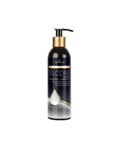 Силиконовая смазка Sensuva Premium Silicone (240 мл), без глицерина, парабенов и ментола - Фото №1
