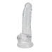 Прозорий фалоімітатор Alive Jelly Dildo Torrent (м'ята упаковка!!!) - Фото №1