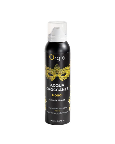 Масажна пінка Orgie – Acqua Croccante Monoi (150 мл), ефект бульбашок, що лопаються - Фото №1