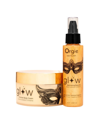 Олія-шимер для тіла Orgie – Glow Shimmering Body Oil (110 мл), чуттєвий аромат, зволоження - Фото №4