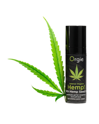 Стимулювальний гель для клітора Orgie - Hemp! Intense Orgasm (15 мл) - Фото №4