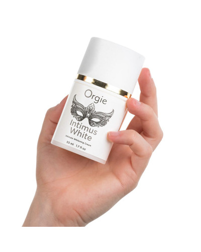 Крем для освітлення шкіри Orgie – Intimus White (50 мл) посиленої дії, підходить для всіх зон - Фото №2