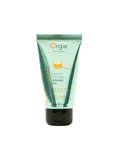 Лубрикант на водній основі Orgie - Lube Tube Pina Colada (50 мл) - Фото №1