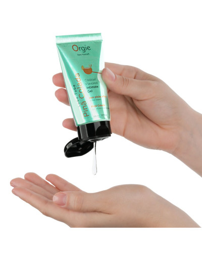 Лубрикант на водній основі Orgie - Lube Tube Pina Colada (50 мл) - Фото №2