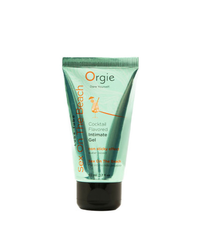 Лубрикант на водній основі Orgie - Lube Tube Sex On The Beach (50 мл) - Фото №1