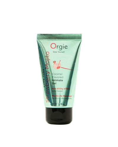Лубрикант на водній основі Orgie - Lube Tube Strawberry Mojito (50 мл) - Фото №1