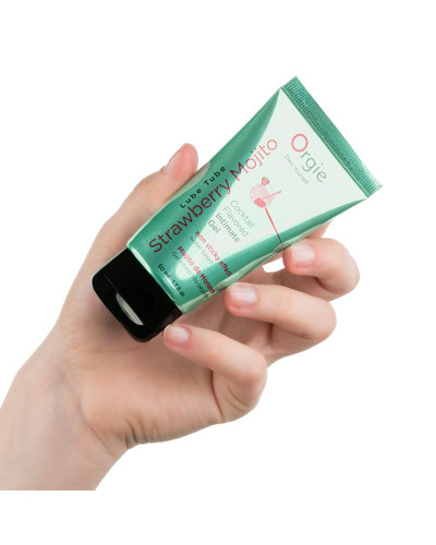Лубрикант на водній основі Orgie - Lube Tube Strawberry Mojito (50 мл) - Фото №4