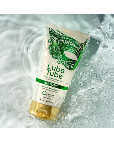 Лубрикант на водній основі Orgie - Lube Tube Nature (150 мл) - Фото №4