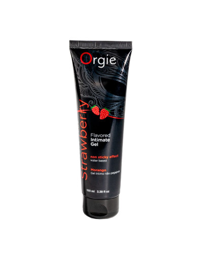Лубрикант на водній основі Orgie - Lube Tube Strawberry (100 мл) - Фото №1