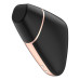 Вакуумный клиторальный стимулятор Satisfyer Love Triangle Black с управлением через интернет - Фото №2