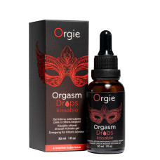 Возбуждающие капли для клитора Orgie - Orgasm Drops Kissable (30 мл)