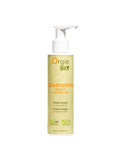 Гель для інтимної гігієни Orgie – Bio Chamomile Organic Intimate Gel (100 мл), екстракт ромашки - Фото №1