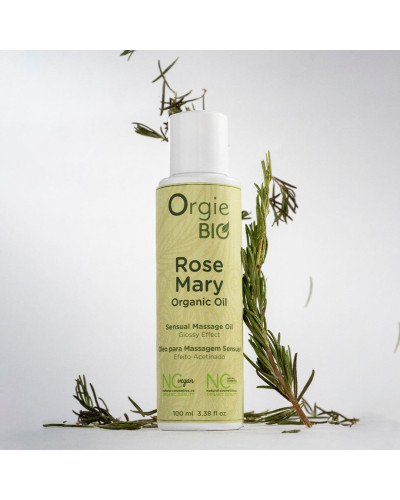 Массажное масло Orgie – Bio Rosemary Organic Oil (100 мл), органическое, веганская формула - Фото №4