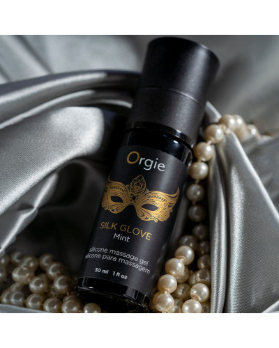 Набор для жемчужного массажа Orgie – Pearls Lust Massage (30 мл), силиконовый гель, ожерелье - Фото №4