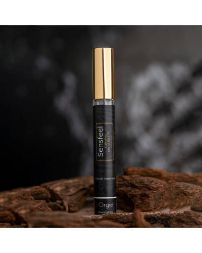 Чоловічі парфуми з феромонами Orgie – Sensfeel for Man Travel Size (10 мл), цитрусово-деревний аромат - Фото №4