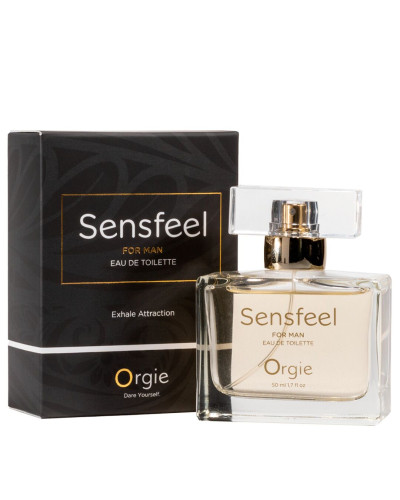 Чоловічі парфуми з феромонами Orgie – Sensfeel for Man (50 мл), цитрусово-деревний аромат - Фото №1